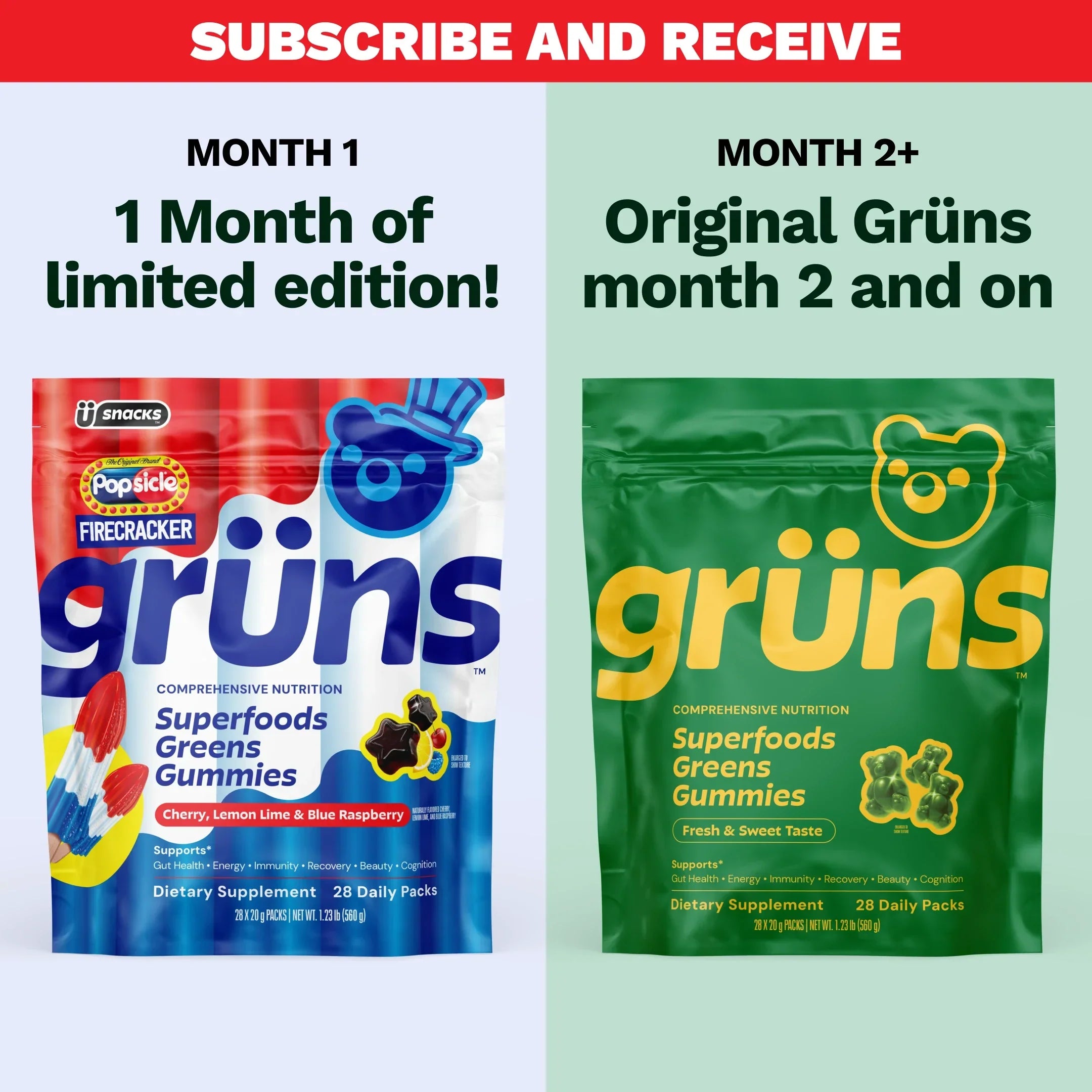 Popsicle® Firecracker Grüns - Seasonal Choice